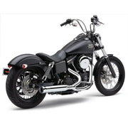 Powrpro Rpt 2 1 Chrome/ Blk Tip Dyna 12 17 - COBRA
