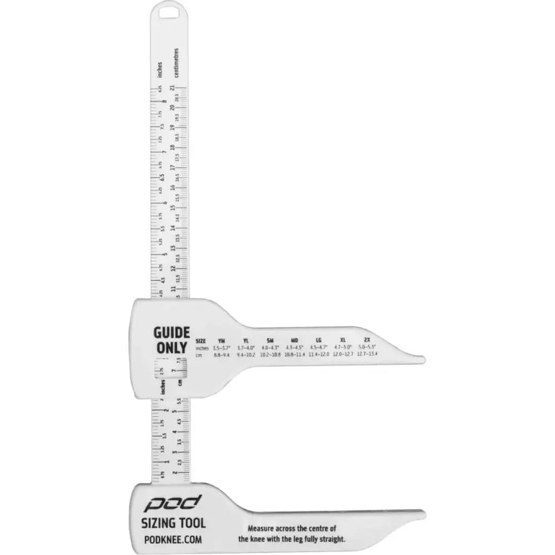 PP140-008-NS Knee Brace Sizing Tool (White)