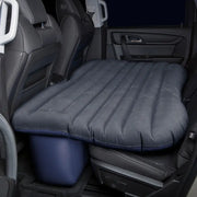 Rear Seat Air Mattress Mid-Size by Airbedz, shown in a vehicle backseat setup.