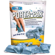 Walex Porta-Pak Clean Linen Premium Holding Tank Treatment for RV, automotive, powersports, off-road, marine, exterior, truck accessories, interior, truck bed, RV parts, clean linen scent for effective waste breakdown and long-lasting odor control, Plumbing, RV Sanitation Sewer Hoses waste valves holding tanks, AVADA - Best Sellers, Must Haves