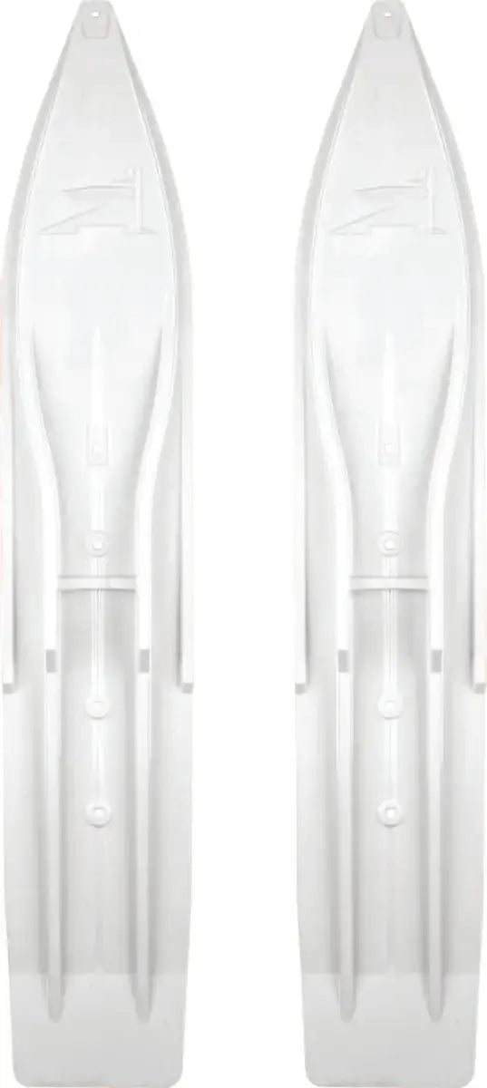 SLYDOG Pr/ Sly Dog Powderhound Ski 8" White for Powersports