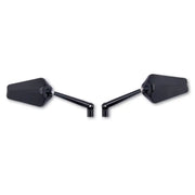 HIGHSIDER Prato Mirror Pair Anodized Black for Powersports