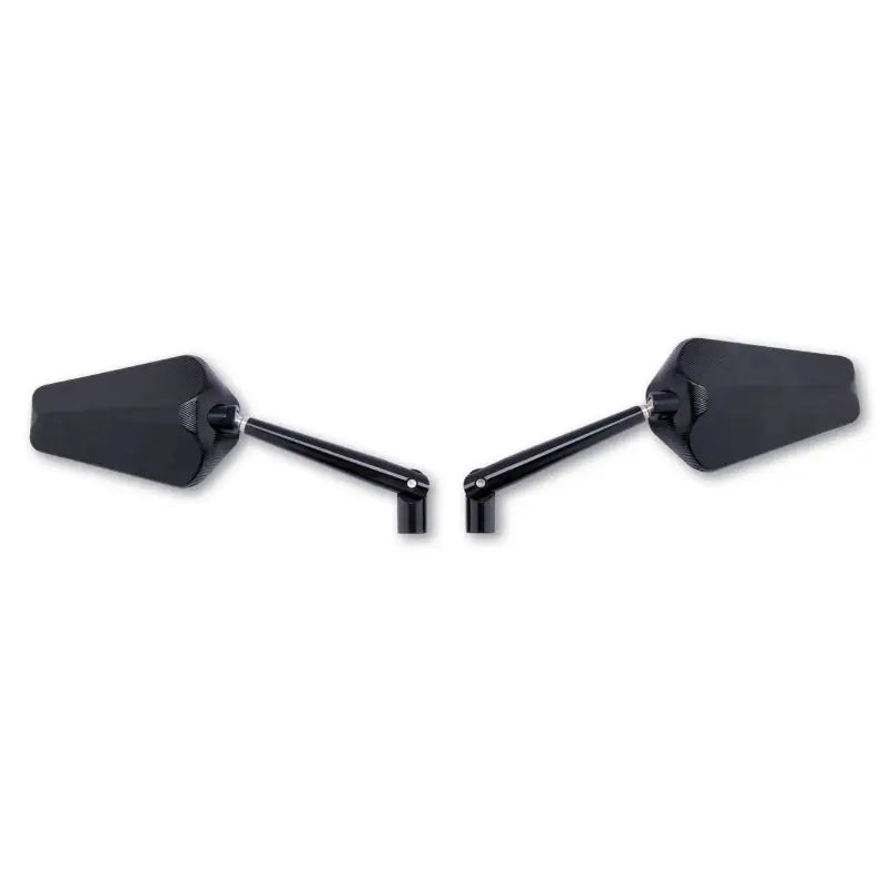 HIGHSIDER Prato Mirror Pair Anodized Black for Powersports