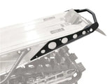 Black metal snowmobile rear bumper with grab handle for Polaris Pro PRB300-FBK