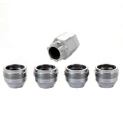 Premium 4 PK 12X1.25 CON SEAT LOK for Secure Fit - Wheel Lock