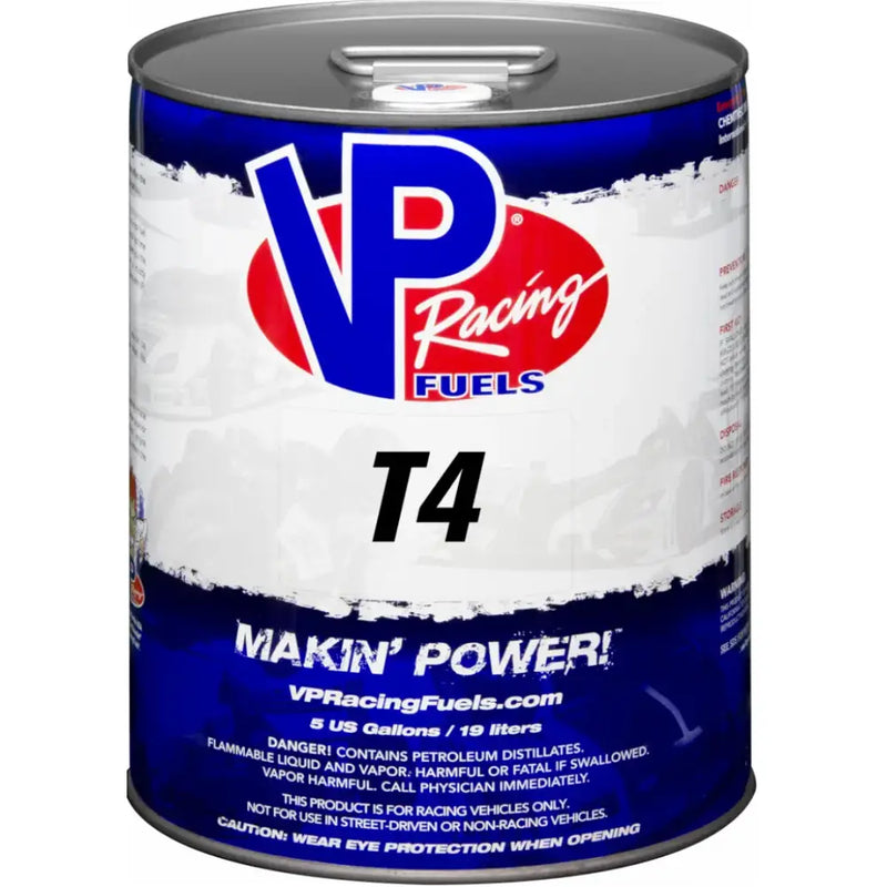 T4 Vp Fuel 5 Gal Pail - VP RACING