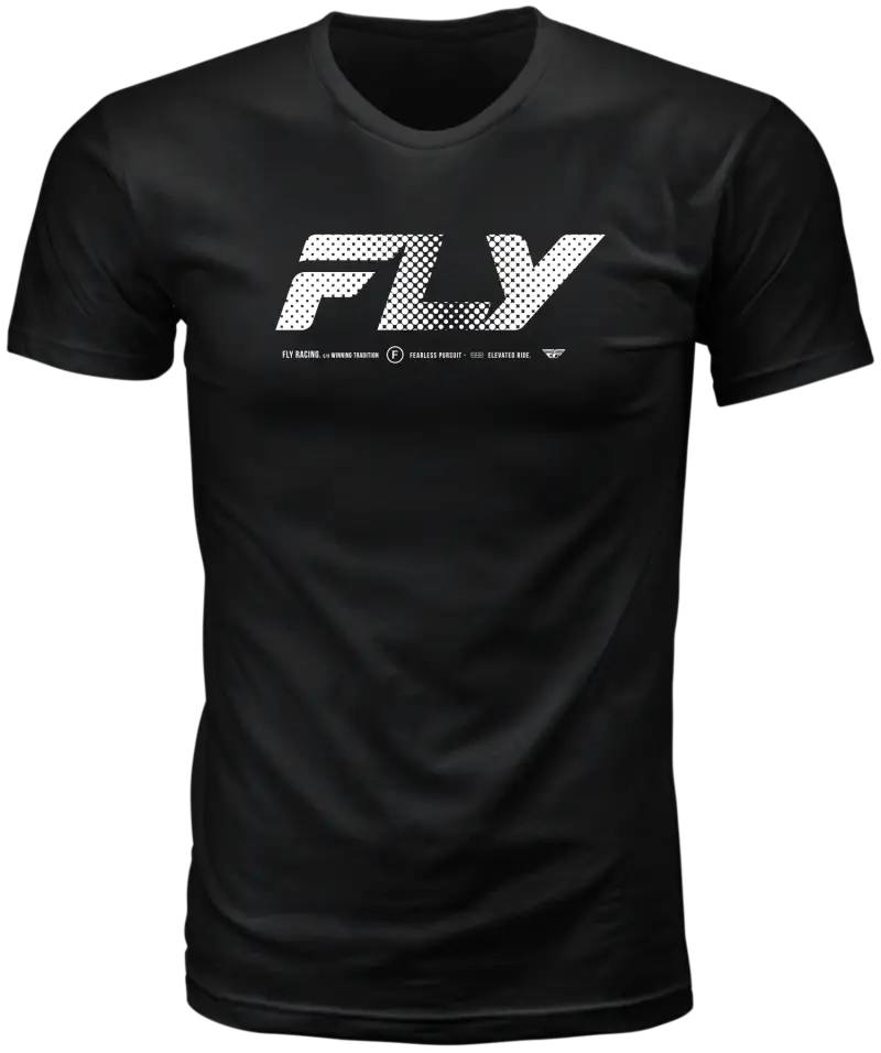 Fly Worldwide Tee Black Md - FLY RACING