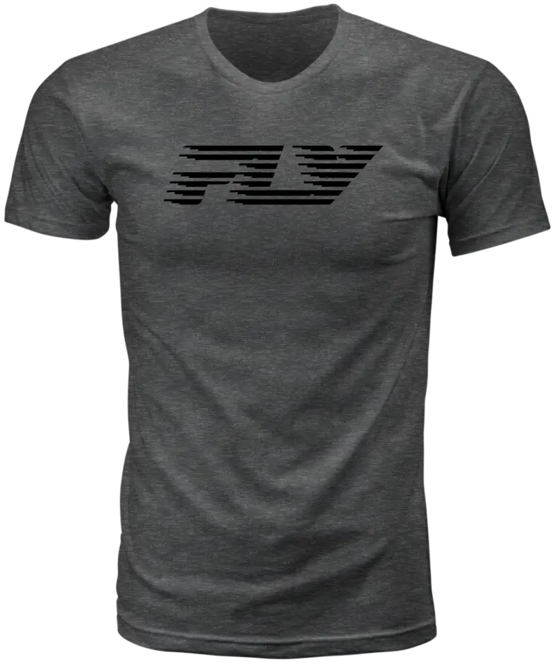 Fly Fast Tee Grey Lg - FLY RACING
