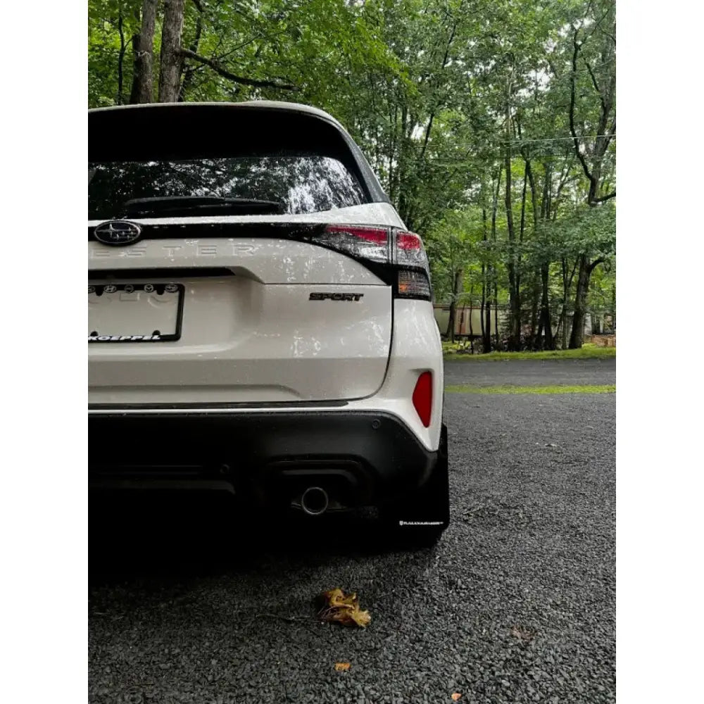 Rally Armor 2025 Subaru Forester Black UR Mud Flap w/Metallic Black Logo - Rally Armor