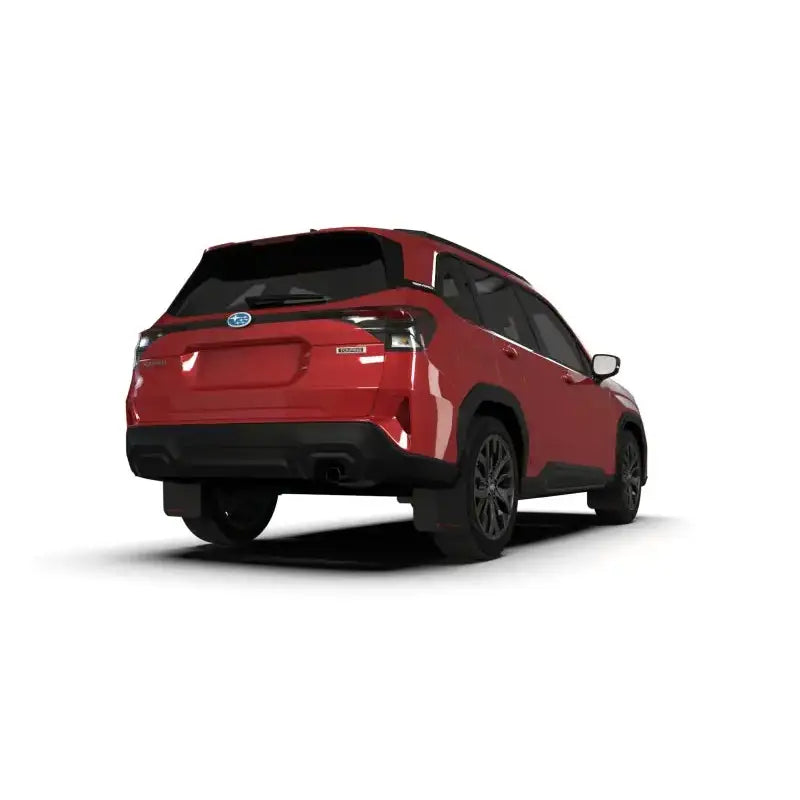 Rally Armor 2025 Subaru Forester Black UR Mud Flap w/Metallic Black Logo - Rally Armor
