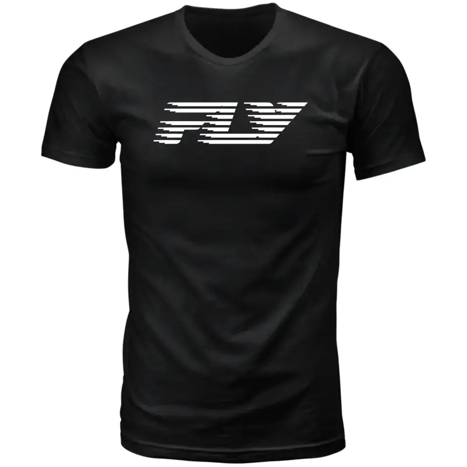 Fly Fast Tee Black Sm - FLY RACING