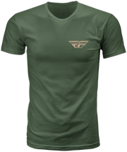 Fly Staple Tee Green Md - FLY RACING
