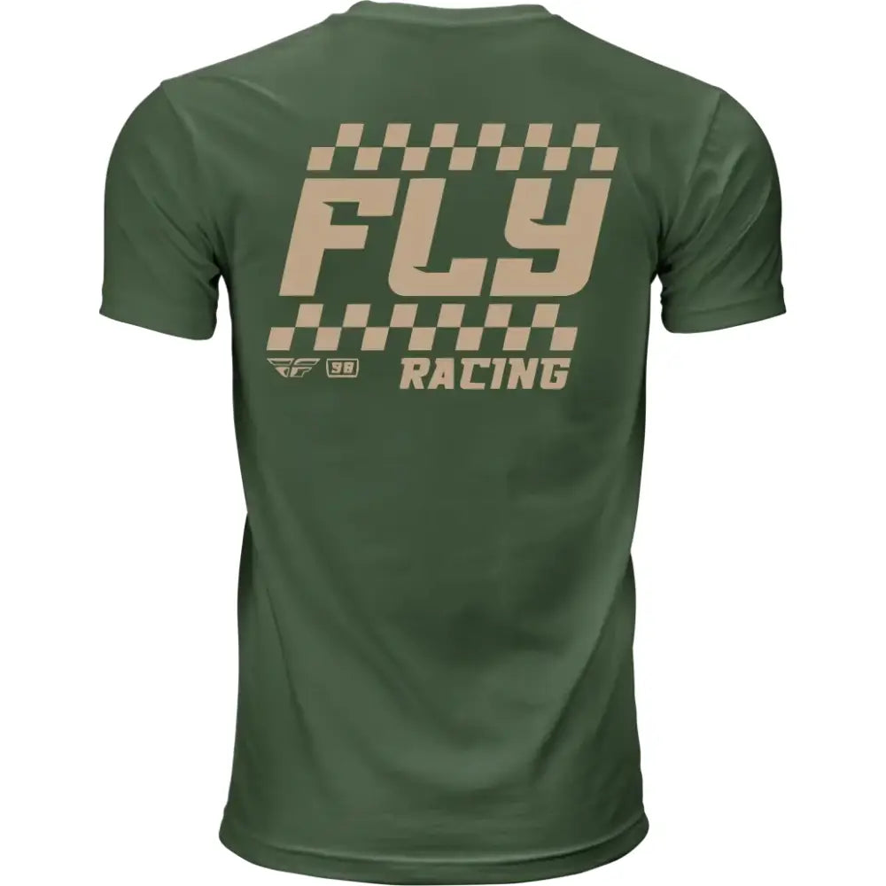 Fly Staple Tee Green Md - FLY RACING