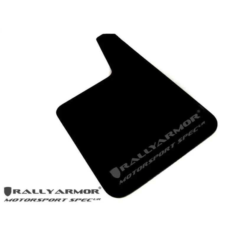 Rally Armor Universal Motorsport Spec Black UR Mud Flap Metallic Black Logo - Rally Armor