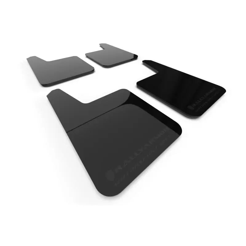 Rally Armor Universal Motorsport Spec Black UR Mud Flap Metallic Black Logo - Rally Armor