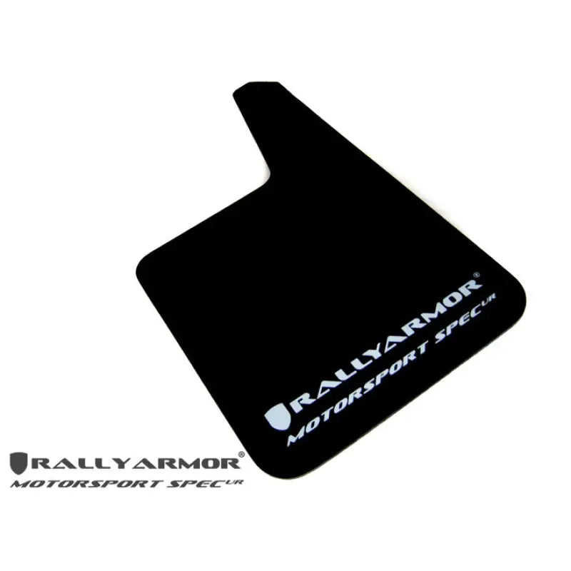 Rally Armor Universal Motorsport Spec Black UR Mud Flap Metallic Black Logo - Rally Armor