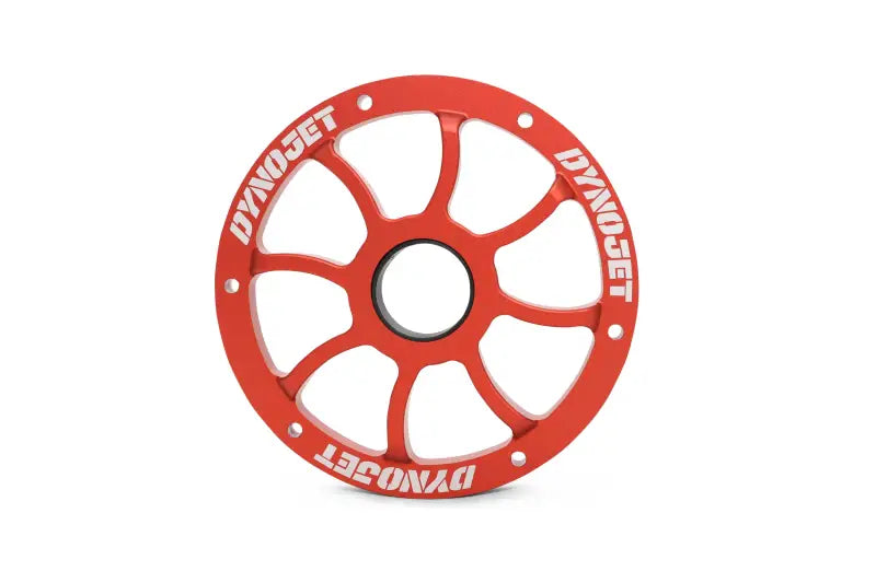 Red metal pressure plate with spokes from the Pressure Plate Kit for your clutch repair