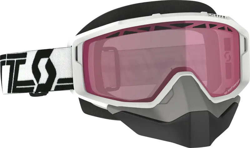 Primal Goggle Snow Cross White/Black W/Rose - RV and Auto Parts