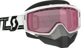 Primal Goggle Snow Cross White/Black W/Rose - RV and Auto Parts