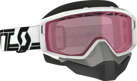 Primal Goggle Snow Cross White/Black W/Rose - RV and Auto Parts