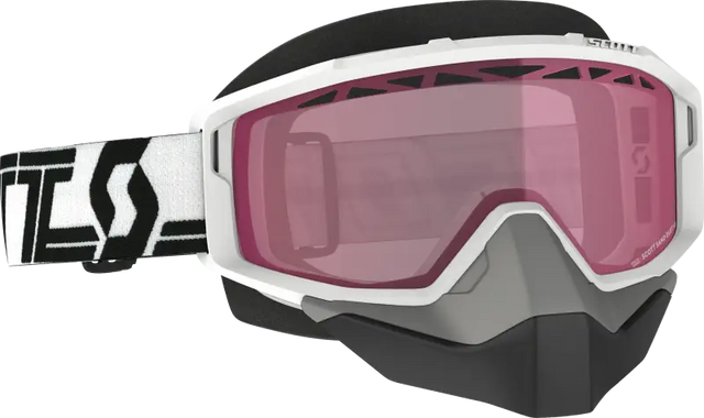 Primal Goggle Snow Cross White/Black W/Rose - RV and Auto Parts
