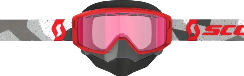 Primal Snow Cross Goggle Camo White/Red Rose Tint