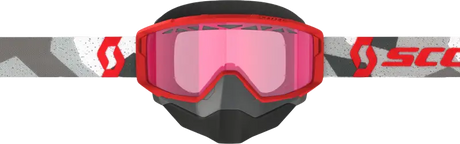 Primal Snow Cross Goggle Camo White/Red Rose Tint