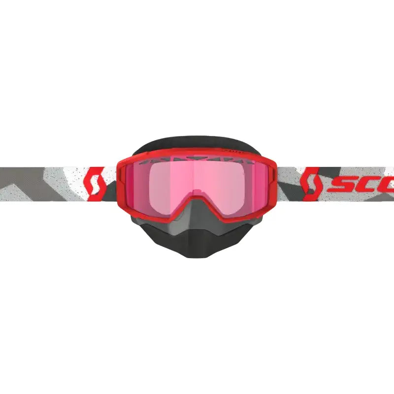 Primal Snow Cross Goggle Camo White/Red Rose Tint