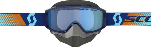 Primal Snow Cross Goggle Royal Blue/Orange Blue Tint