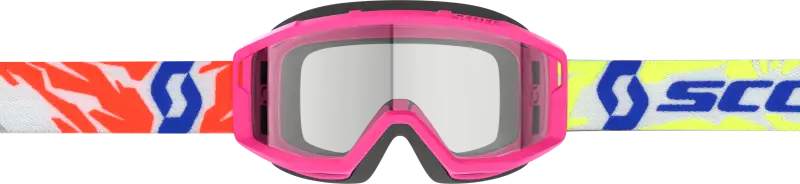 Primal Youth Goggle Pink Clear Lens