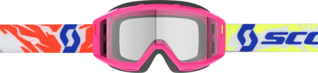 Primal Youth Goggle Pink Clear Lens