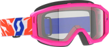 Primal Youth Goggle Pink Clear Lens