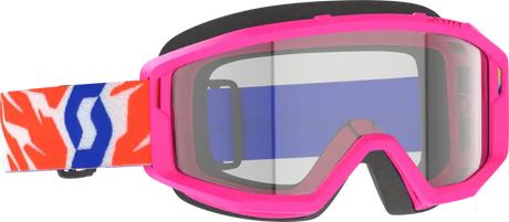 Primal Youth Goggle Pink Clear Lens