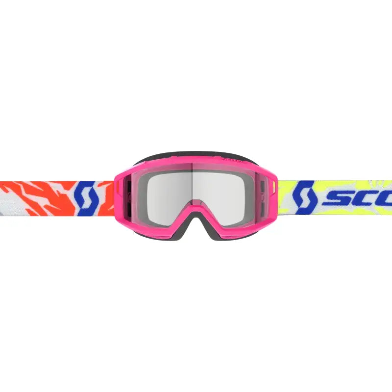 Primal Youth Goggle Pink Clear Lens