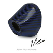 PRO Circuit Exhaust Carbon End Cap PC4022-0008 - Carbon Blue I.D