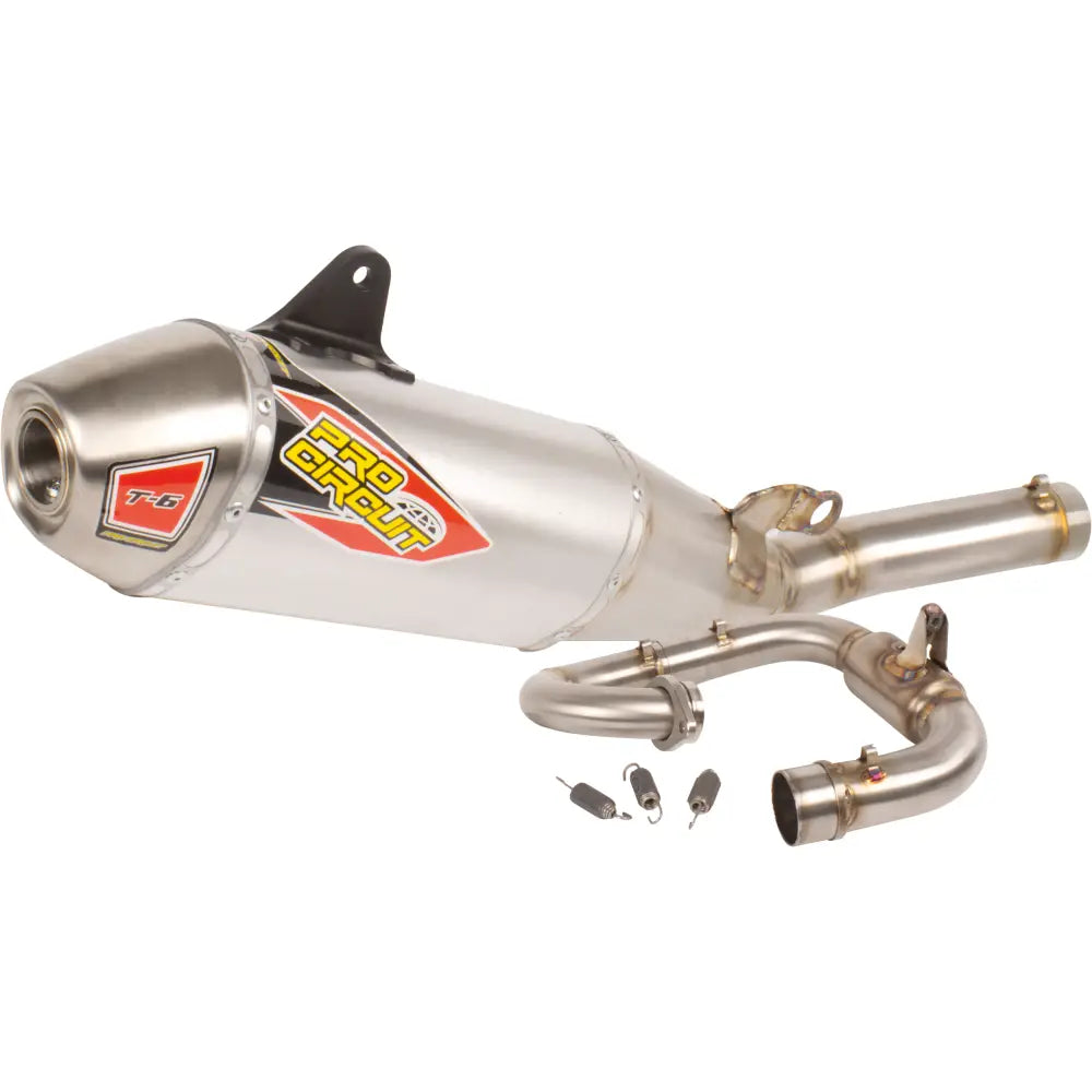 PRO Circuit T-6 Stainless Steel Exhaust System 0132625G - T-6 Removable Spark Arrestor