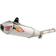 PRO Circuit T-6 Stainless Steel Exhaust System 0132645A - T-6 Slip-ON Removable Spark Arrestor