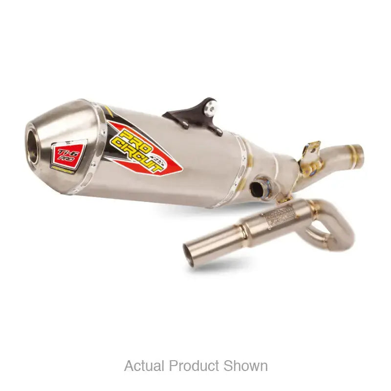 PRO Circuit TI-6 BC Systems Exhaust 0322645BC - Titanium TI-6 System END-CAP
