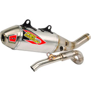 PRO Circuit Ti-6 Titanium Exhaust System 01122525G - T-6 Stainless