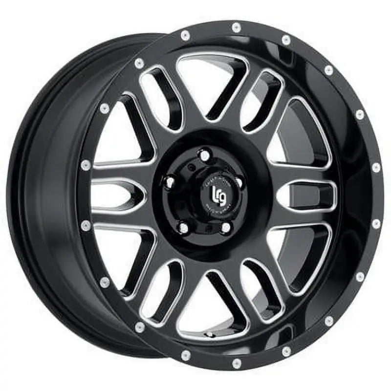 Pro Comp Wheel 20X10 Matte Black/Milled with 2500 lbs Load Capacity, sleek design, high performance, exceptional handling, vehicle upgrade