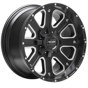 Pro Comp Wheel 20X10 Matte Black/Milled with 2500 lbs Load Capacity, sleek and stylish finish.