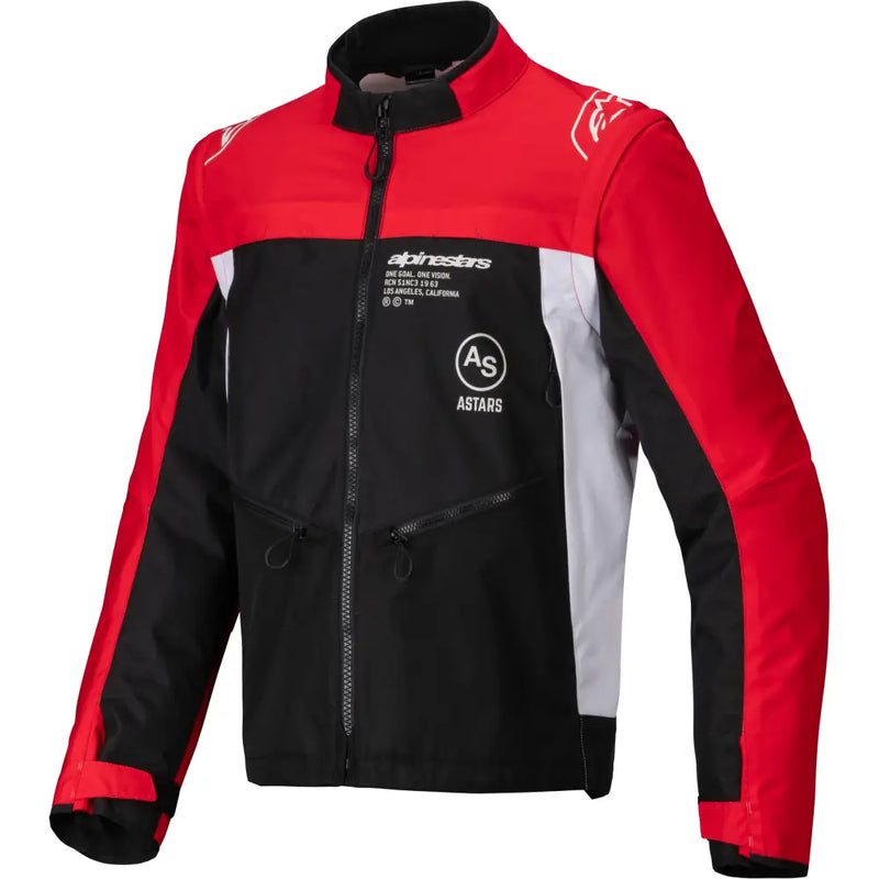 Pro Dura Jacket Black/Bright Red/White Md