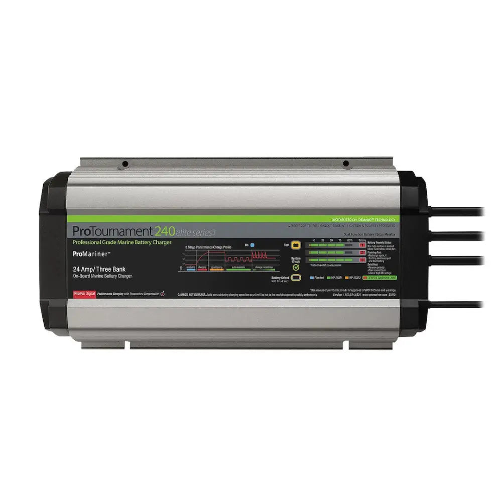 PRO Mariner Easy Installation Battery Charger 53243 - Protournament Elite Gen 240 Tripl