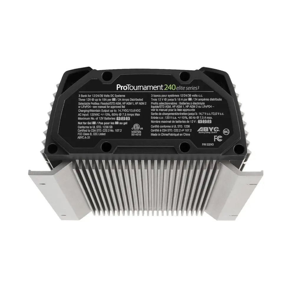 PRO Mariner Easy Installation Battery Charger 53243 - Protournament Elite Gen 240 Tripl