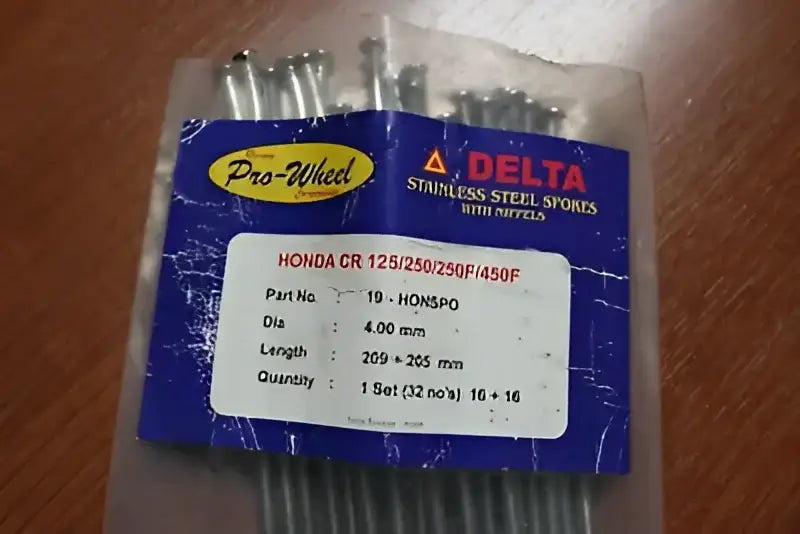 Pro-Wheel 19-HONSPO Stainless Steel Spoke Kit 19 - Wheel Components