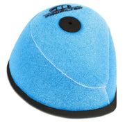 Blue foam air filter with black base for ProFilter ready-to-use air filter Honda CRF models