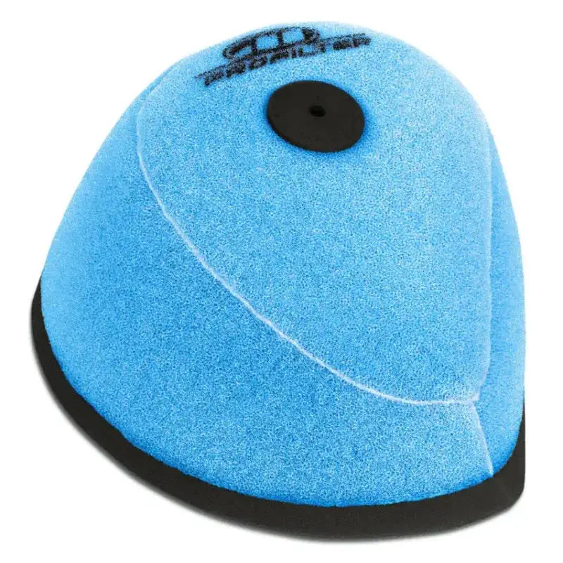 Blue foam air filter with black base for ProFilter ready-to-use air filter Honda CRF models
