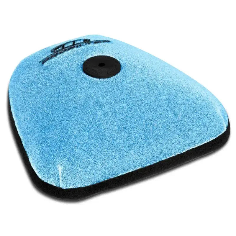 Blue foam air filter with black trim for Yamaha YZ250F and YZ450F bikes