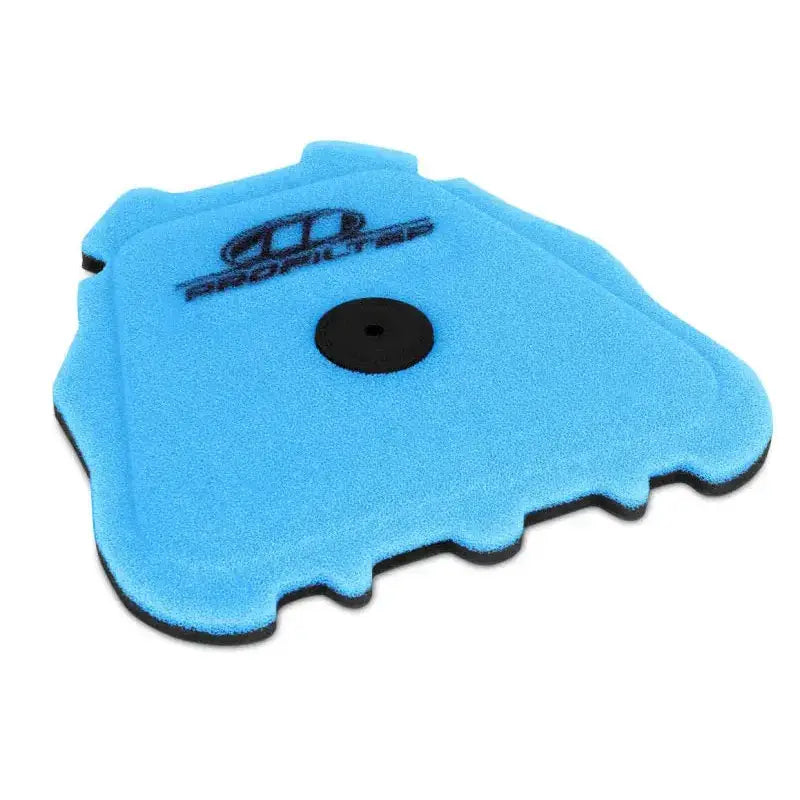 Blue foam air filter for Yamaha YZ450F bike, part of ProFilter 18-19 Yamaha YZ450F