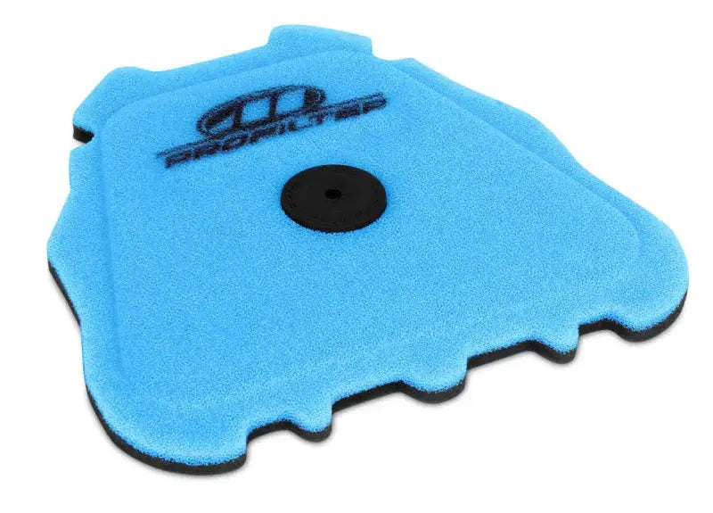 Blue foam air filter for Yamaha YZ450F bike, part of ProFilter 18-19 Yamaha YZ450F